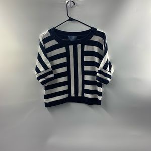 Lie Sweater Women's  Black&White Striped Size S